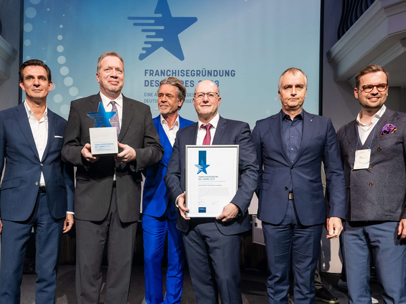 Preisverleihung Franchisegründer-Awards in Berlin 2023